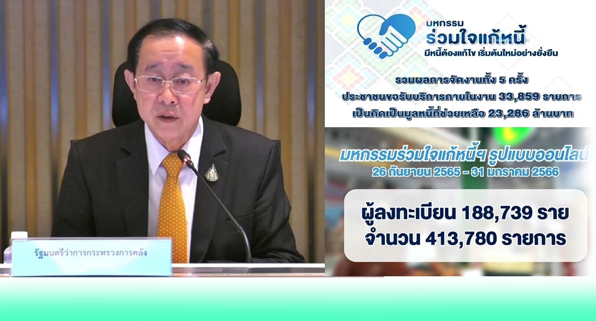 มหกรรมแก้หนี้ -