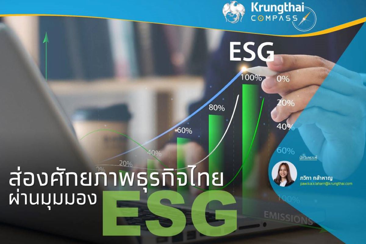ส่องศักยภาพธุรกิจไทยผ่านมุมมอง ESG