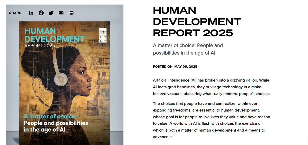 human report_UNDP 2025