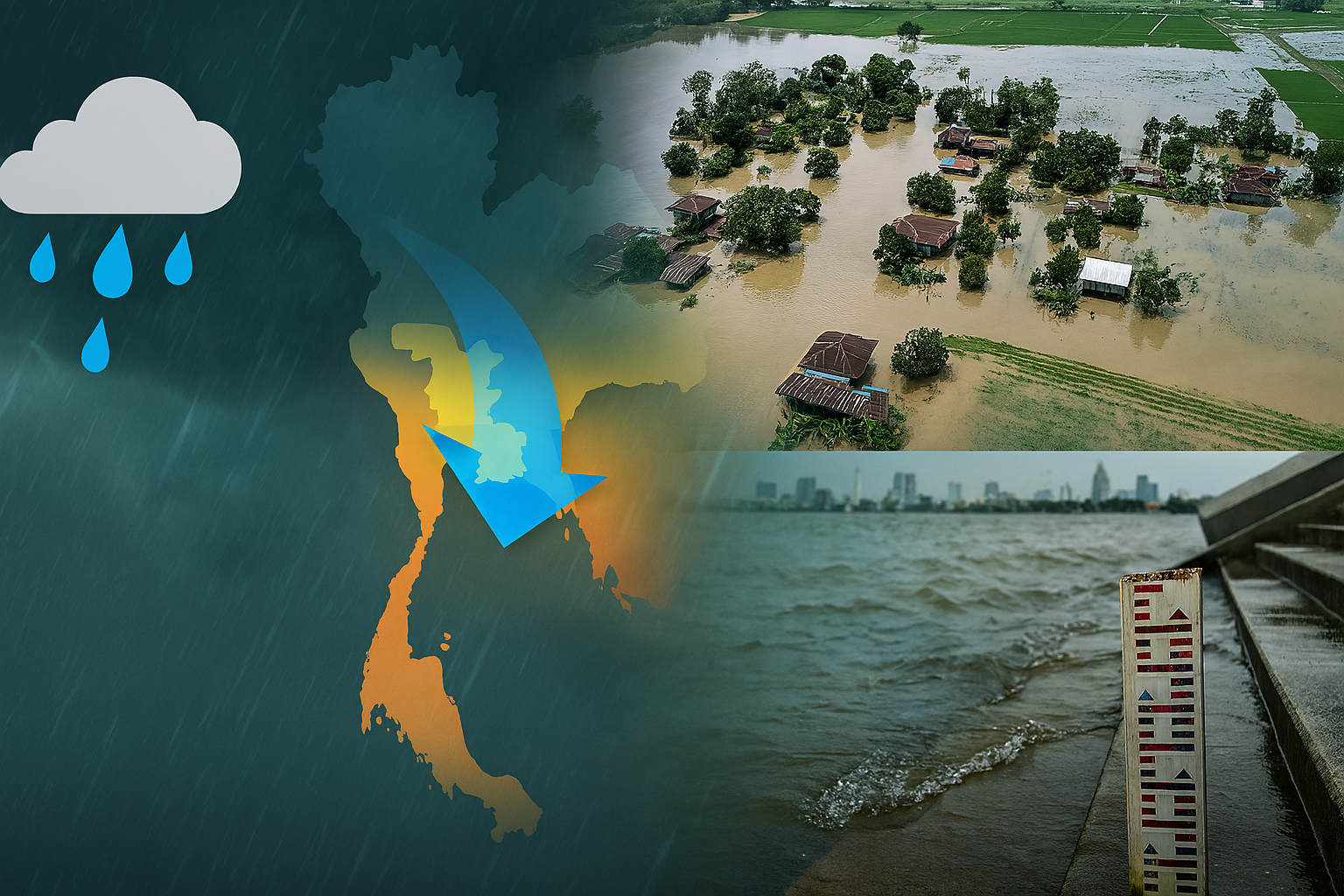 The flooding is not yet critical.