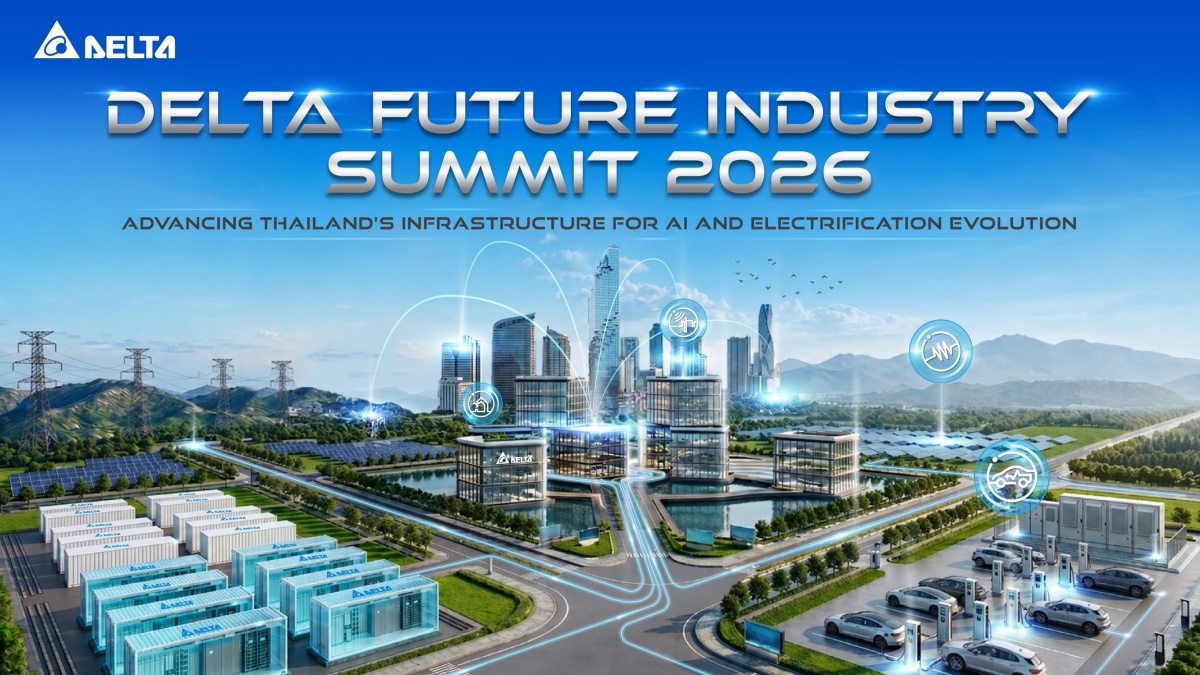 Delta Electronics (Thailand) to Host Future Industry Summit 2026 in Bangkok